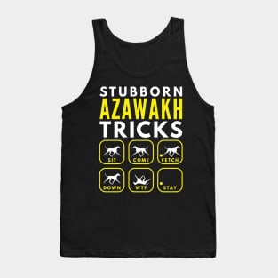 Stubborn Azawakh Tricks - Dog Training Tank Top